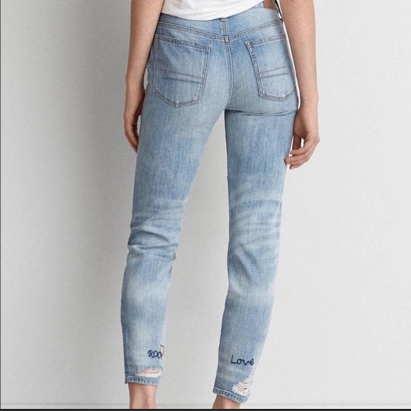 American Eagle Doodle Me Up High Rise Jeans - Picture 3 of 6